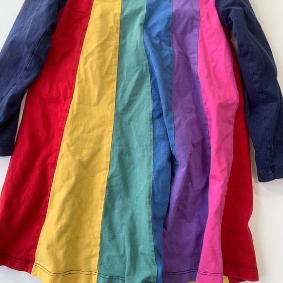 Hanna Andersson Girl's Rainbow Dress 4T - Picture 3 of 3